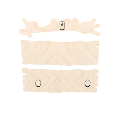 Sparrow Bird Name Plate Design for Home - Sblossom