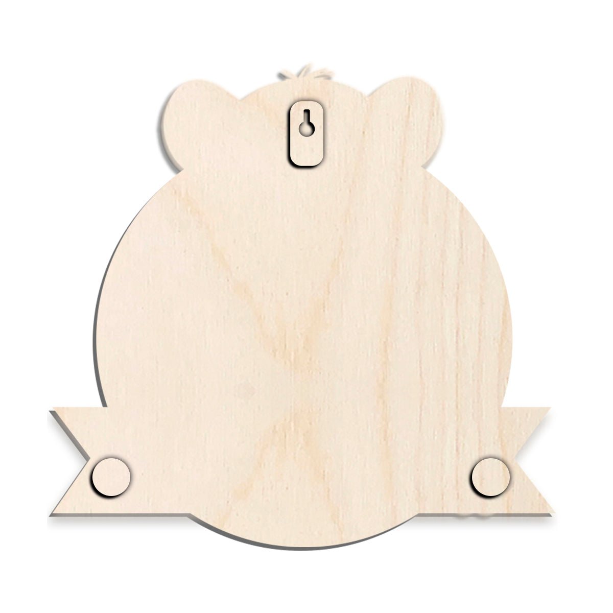 Tiger Name Plate for Kids Room — Wooden Cub Banner, 12x12 Inch - Sblossom