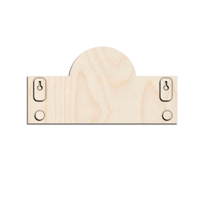 UV Print Family Name Plate with Surname for Entrance Door - Sblossom