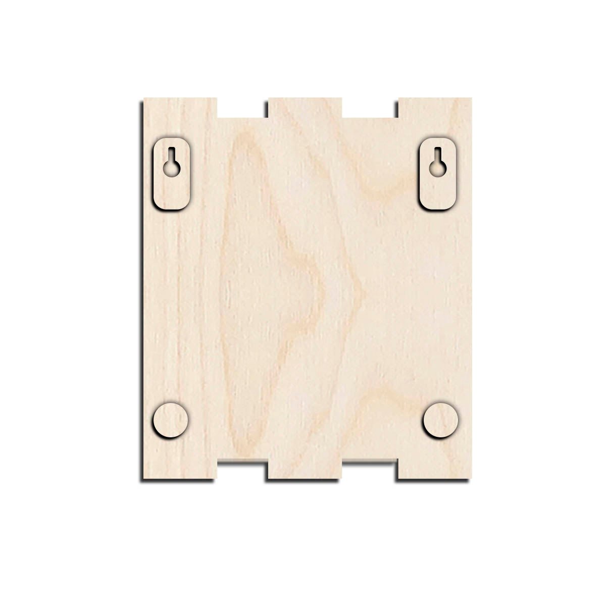 Walnut Circle Home Name Plate for Entrance Door - Sblossom
