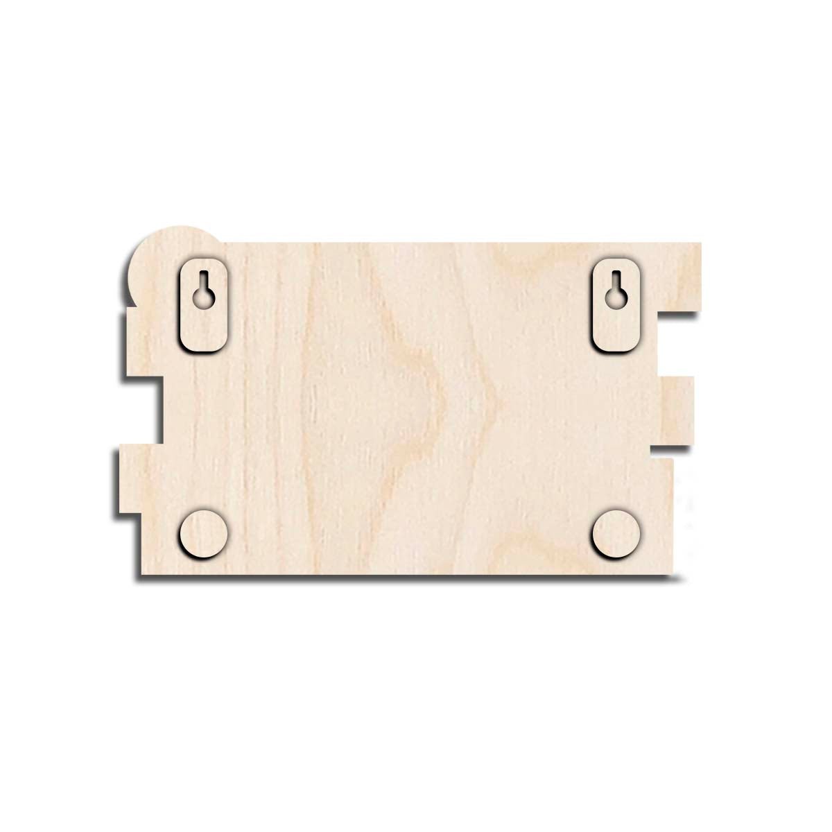 Walnut Wooden House Name Plate Design for Door - Sblossom