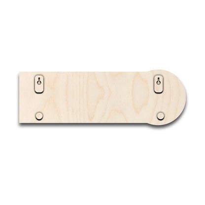 Wooden Acrylic Doctor Name Plate for Clinic - Sblossom