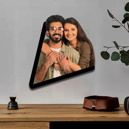 Wooden Photo Frame with Personalized Couple Photo Wall Decor - Sblossom