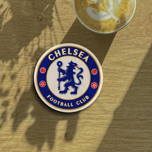 Chelsea Wooden Fridge Magnet - Image 2