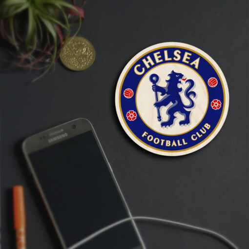 Chelsea Wooden Fridge Magnet - Image 3