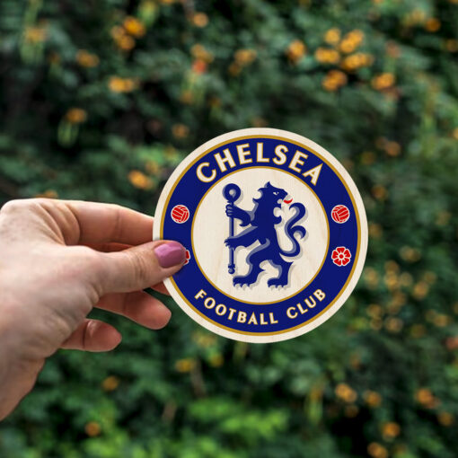 Chelsea Wooden Fridge Magnet - Image 4