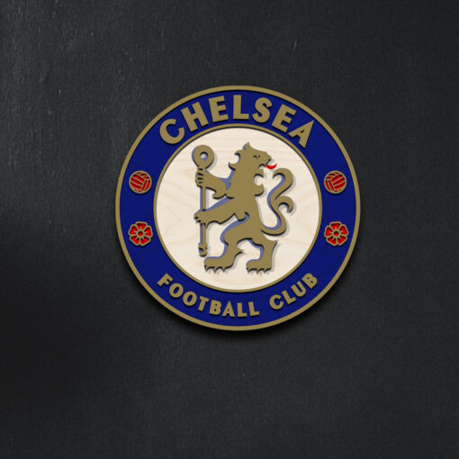 Handcrafted Wooden Chelsea Crest