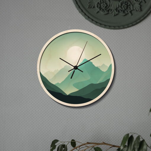 Mountain Theme  Wall Clock - Image 4