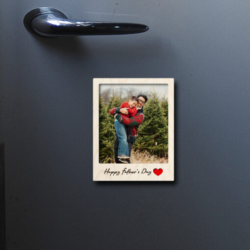 Happy Father'S Day Wooden Fridge Magnet | 3X4 Inch - Image 5