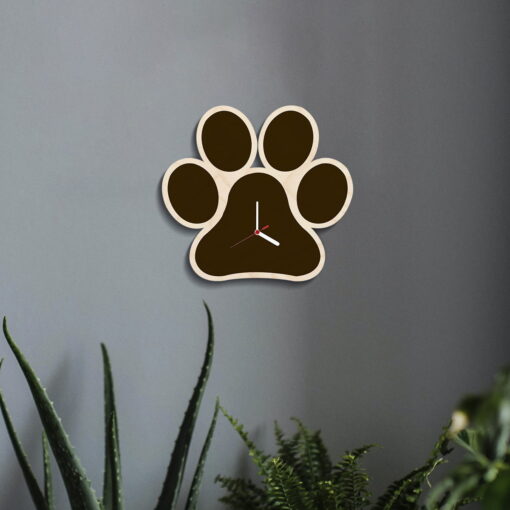 Pets Sign Wall Clock