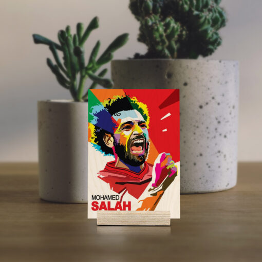 Mohamed Salah Wood Print - Image 4