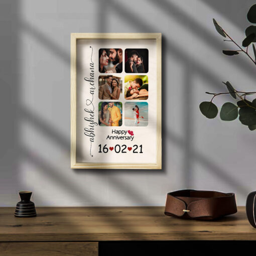 Golden Moments Display Wooden Frame | Personalized - Image 2