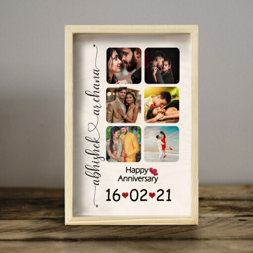 Golden Moments Display Wooden Frame | Personalized