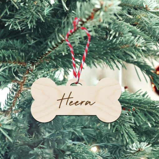 Ornaments For Pet Wooden | Personalized | 5 Inch - Image 6