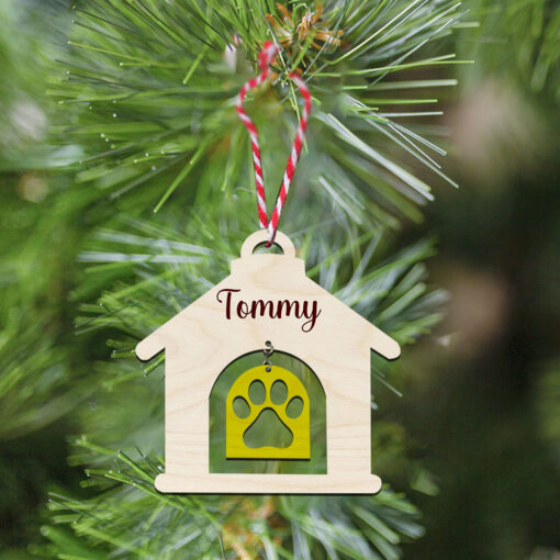 Pet Love Home Sign Handcrafted Wooden Ornament | Custom-Made | 4X3.5 Inch - Image 4